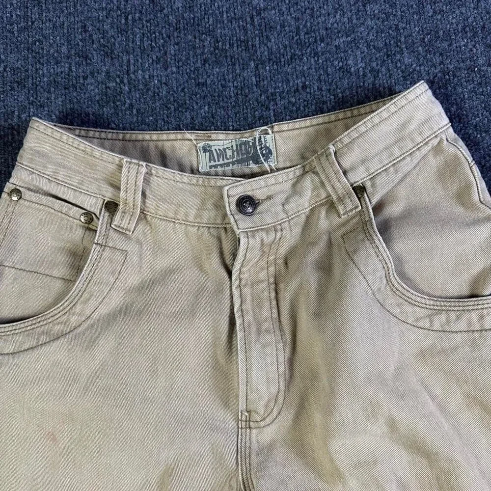 Anchor-blue Men's Tan and Khaki Trousers